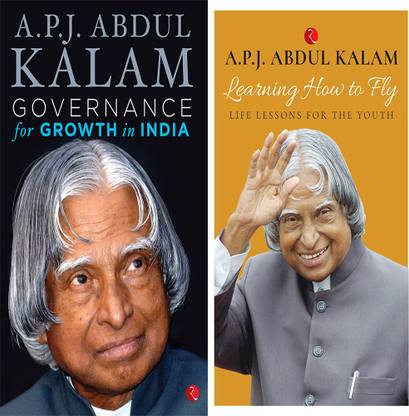 Learning How To Fly: Life Lessons For The Youth + Governance For Growth In India (Old Edition) (Set Of 2 Books)