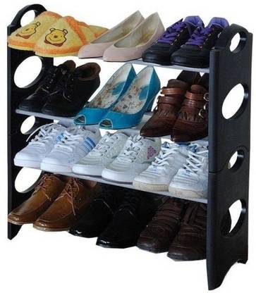 RAJ Plastic Collapsible Shoe Stand