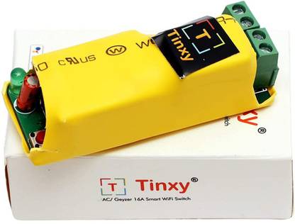 tinxy Smart Switch 16A for AC/Geyzer Compatible with Alexa and Google Home