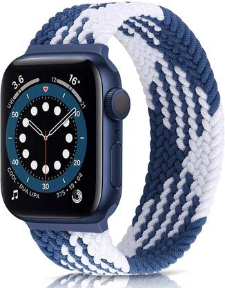 Spinzzy Solo Loop Watch Band Compatible for Apple Watch SE Series 6 Straps 44mm 42mm Elastic Nylon Straps for iWatch 6/SE/5/4/3/2/1 (42mm/44mm) Smart Watch Strap