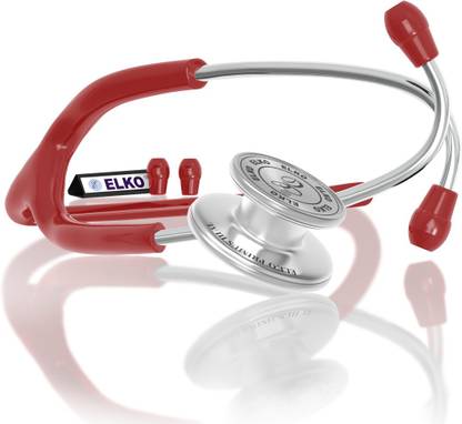 ELKO EL-160 Primus III AL Aluminium Head Stethoscope (Black) ACOUSTIC Stethoscope