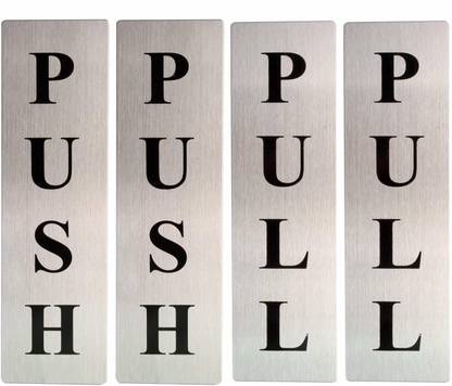 Levin Stainless Steel Places Name Plate
