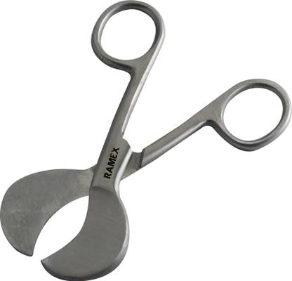 RAMEX Umbilical Cord Cutting Scissor , American Pattern Rounded Tips Stainless Steel Strong Cut Scissors
