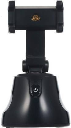 Wiofy Selfie 360° Rotation Auto Face Object Tracking Smart Vlog Shooting Camera Phone Mount Holder for Self Video Maker Tripod Compatible with Any Smartphones Tripod