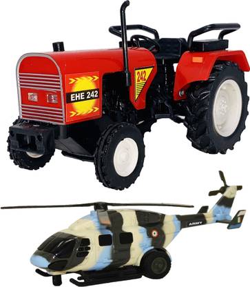 Wishmaster Set of 2 Combo EHR Tractor + Dhuruva Toys for Kids
