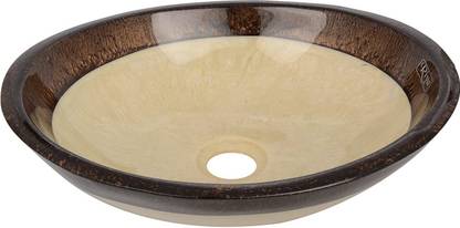 Riya enterprises Designer Table Top Wash Basin Length 13, Width 17, Height 5 Inch RE2 Table Top Basin