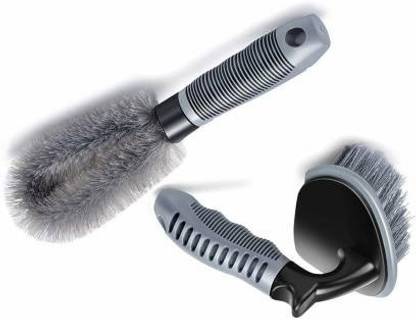 Lariox All Tyre Cleaning Brush,Cycle Cleaner, Brush for Motorcycle Tire Cleaning,Brush for Cleaning Car Wheel,Brush Cleaning 2 ml Wheel Tire Cleaner