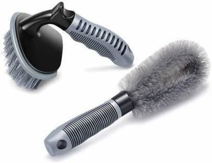Lariox Car Tyre Cleaning Brush all universal wheel 2 ml Wheel Tire Cleaner