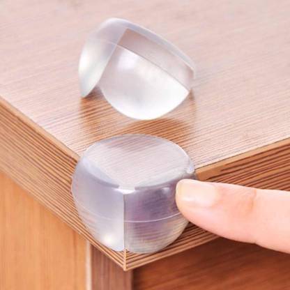 TAG ON Round Table Edge Protector Clear, Set of (8PSc.)
