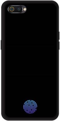PRINTVEESTA Back Cover for Realme C2/RMX1941 Fingerprint Lock Screen Printed Back Cover