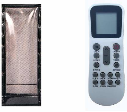 LUNAGARIYA Flip Cover for Protective Case for Bluestar AC Remote Control Pouch Cover Holder PU Leather Cover Holder