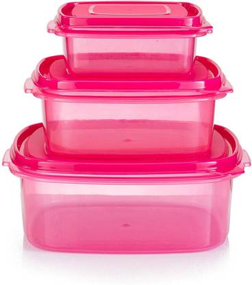 JAVA Polypropylene, Plastic Grocery Container  - 600 ml, 1400 ml, 3000 ml
