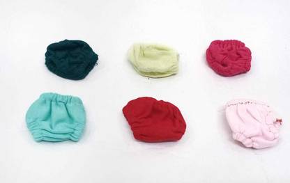 DURGA HOSIERY LADOO GOPAL NAPY / PANTY 0 SIZEN ( PACK OF 6) Dress