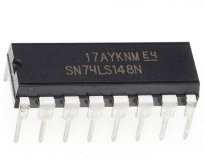 TechInfo 74148 M74HC148B1 / M74HC148, 8 TO 3 LINE PRIORITY ENCODER IC (PACK OF 1) Electronic Components Electronic Hobby Kit