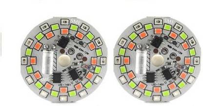 FAVIO 9 Watt Square 7IN1 DOB - Pack of 15 Light Electronic Hobby Kit