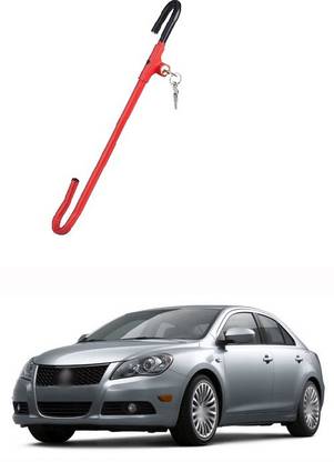 PECUNIA Steering Wheel Brake Pedal Lock Adjustable Universal Anti Theft Security System C137 Gear Lock