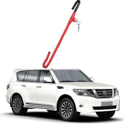 PECUNIA Steering Wheel Brake Pedal Lock Adjustable Universal Anti Theft Security System C185 Gear Lock