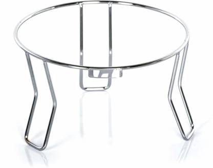 Winslow Matka Kitchen Rack Steel 3 Leg Matka Stand Stainless Steel Kitchen Water Pot Matka Stand, Plant Pot Stand