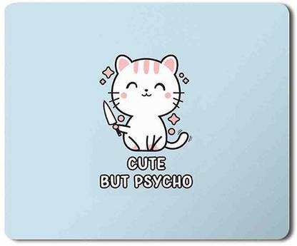 Yellow Alley Cute Cat Print Mouse Pad|Balloons Design Mouse Pad for Laptop & Computer|Anti-Slippery, Dust Free, Optical Friendly Rectangular Mouse Pad|Friendly for all types of Mouse Mousepad