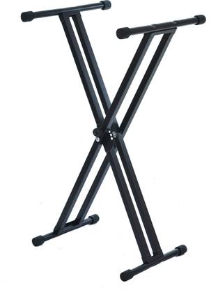 BLUEBERRY Adjustable Digital Portable Keyboard, Double Braced Keyboard Stand