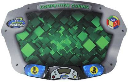 Cubelelo SpeedStacks G4 Pro Timer and Mat Set (Voxel Glow) Speedcube Highspeed Magic Cube Puzzle