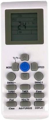 Ehop Compatible Remote Control for  Air Conditioner : YKR-P-002E,YKR-P-003E Reconnect Remote Controller