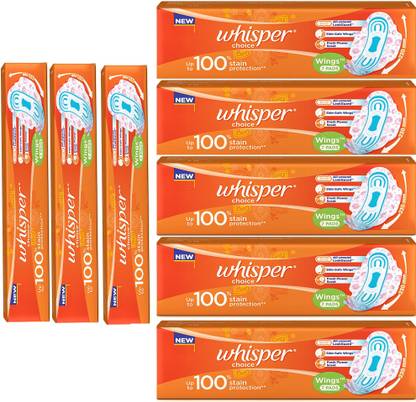 Whisper Choice Sanitary Pads 48 Sanitary Pad