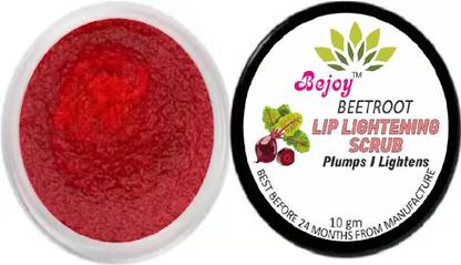 Bejoy 100% Natural Beetroot Scrub-10g Pack of 1 Scrub