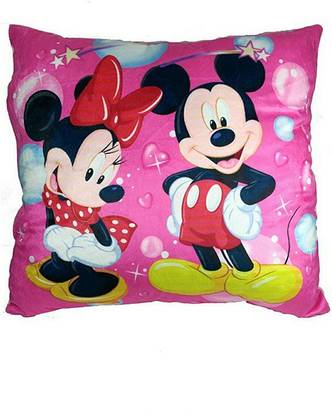 BNE Mickey And Minnie Mouse Pillow (42Cm_Multicolor)  - 42 cm