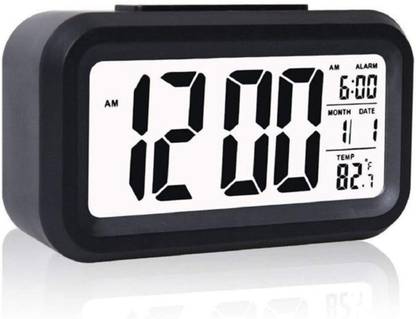 Ranisati Digital Black Clock