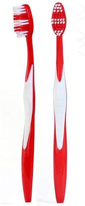 MERLIN DENTIFRICES elin ruby soft toothbrush pack of 12 Soft Toothbrush