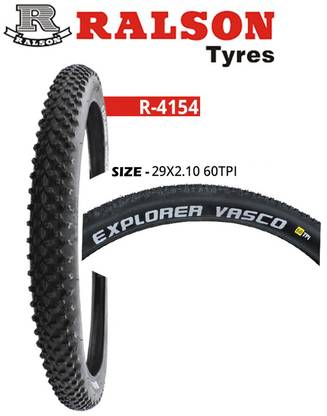RALSON TYRE 29.5x2.10 P-1 EXPLORER VESCO TUBETYPE TYRE For BICYCLE, BMX BICYCLE, MTB