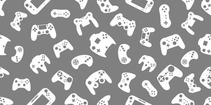 DWELLSINDIA Gaming Grey Wallpaper