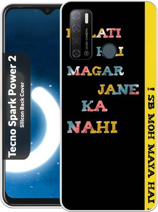 Nassion Back Cover for Tecno Spark Power 2