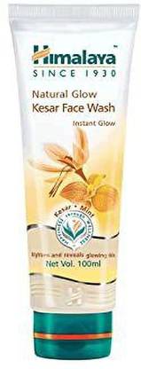 HIMALAYA Herbals Fairness Kesar Instant Glow  100ml Pack of 2 Face Wash