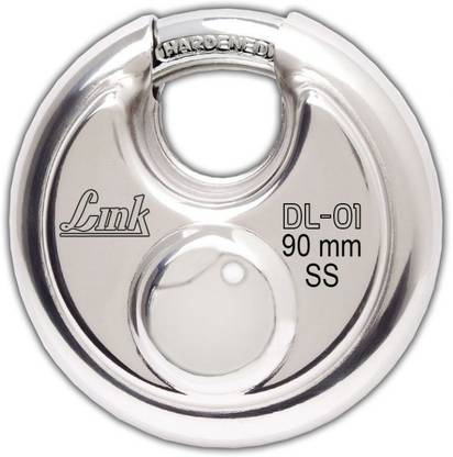 Link HT Disc lock DL-01 90MM with 3 keys (shutter lock) Padlock