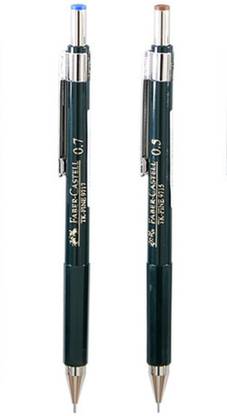 FABER-CASTELL TK Fine Mechanical Pencil set of 2 - 0.70mm and 0.50mm Pencil Pencil