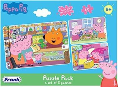 Frank Peppa Pig Puzzle Pack