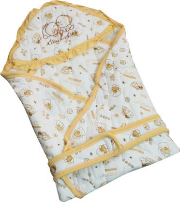 MulberryCart New Born Baby Oddna Wrapper Cum Blanket Sleeping Bag Nest Bag Baby Swaddle Baby Sleeping Bag