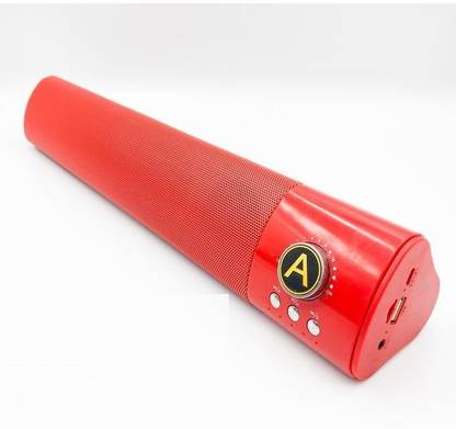 AVYUKTA Speaker A001 Wireless Portable Bluetooth With DJ Led MMC / TF Card Micro SD USB Support 5 W Bluetooth Soundbar