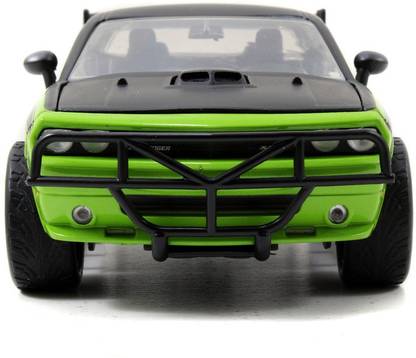 Jada Fast and Furious 1:24 Dodge Challenger SRT8-Off Road Diecast Car Toys for Kids Age 8 Years+