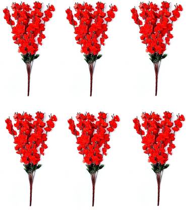 Multicolor Orchids Artificial Flower