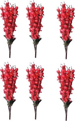 BStick6084 Multicolor Orchids Artificial Flower