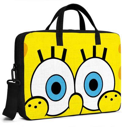 Crazy Corner SpongeBob Printed Office Laptop Bag