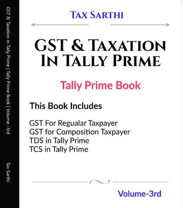 GST &amp;amp; Taxation in Tally Prime | Tally Prime Book | Volume -3rd