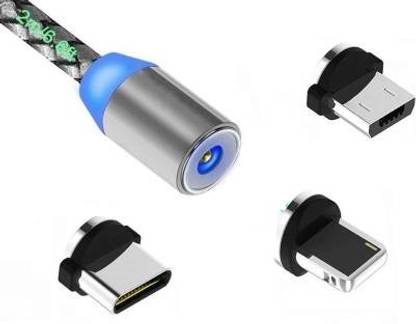 NKL Magnetic Charging Cable 1 m x 360 data cable USB Type C Cable Compatible
