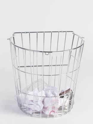 Maxtan Stainless Steel Use Me Dustbin Stainless Steel Open Dustbin/Stainless Steel Garbage Bin Steel Dustbin