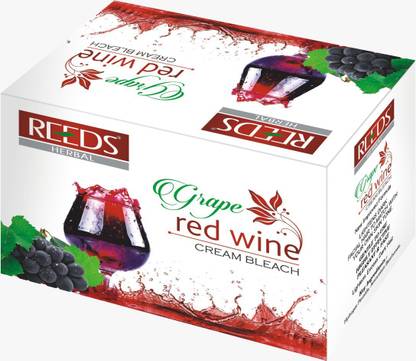 Reeds Herbal Grape Red wine cream bleach