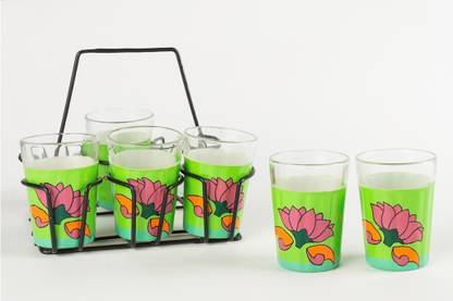 A Krazy Mug (Pack of 6) TGDG LT Glass Set Water/Juice Glass
