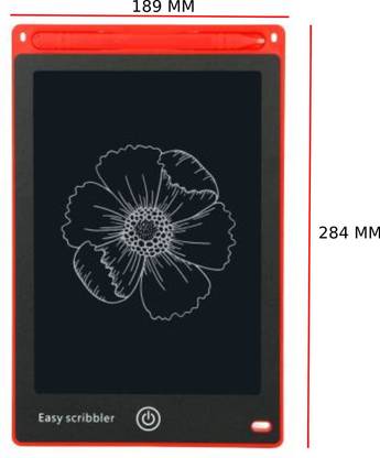 Easy Scribbler 12 inch Portable LCD E-writting Pad, Drawing Tablet Board with Stylus for Drawing and Writing with Super Light Screen